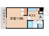 エルシ－Ⅰ 1Kの間取り