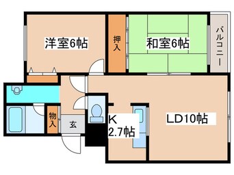 間取図 カ－ザグロリア