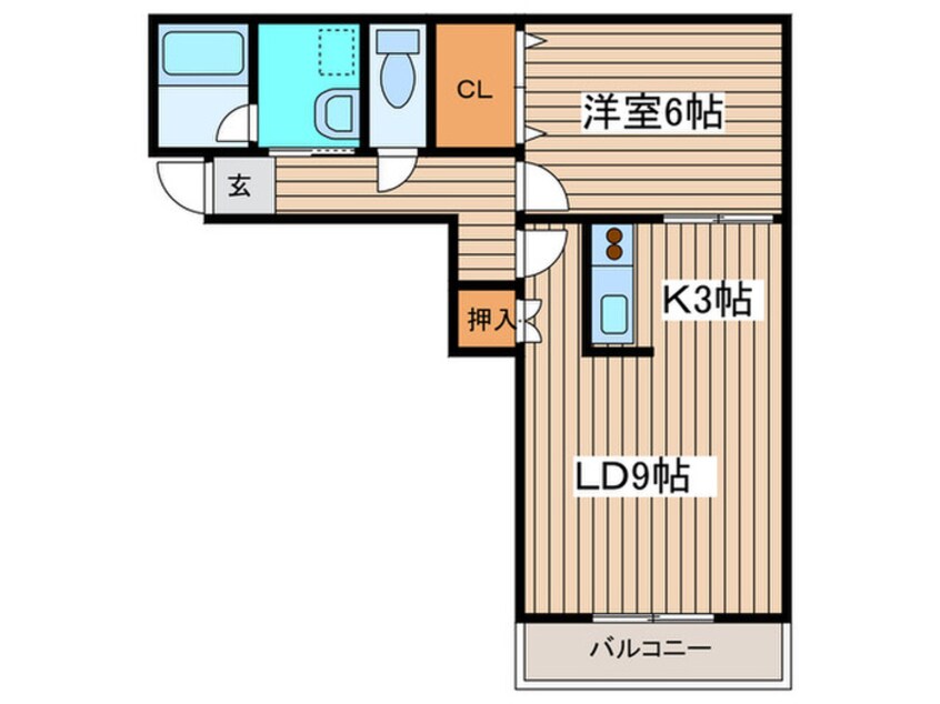 間取図 フォ－サイト１８