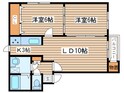 アビタ北３２の間取図