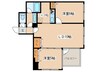 Ｇ･Ｔ Ｔower南郷台 2LDKの間取り
