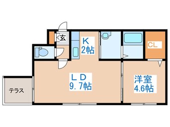 間取図 レジーナ南４条
