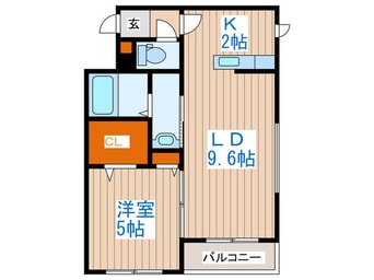 間取図 レジーナ南４条