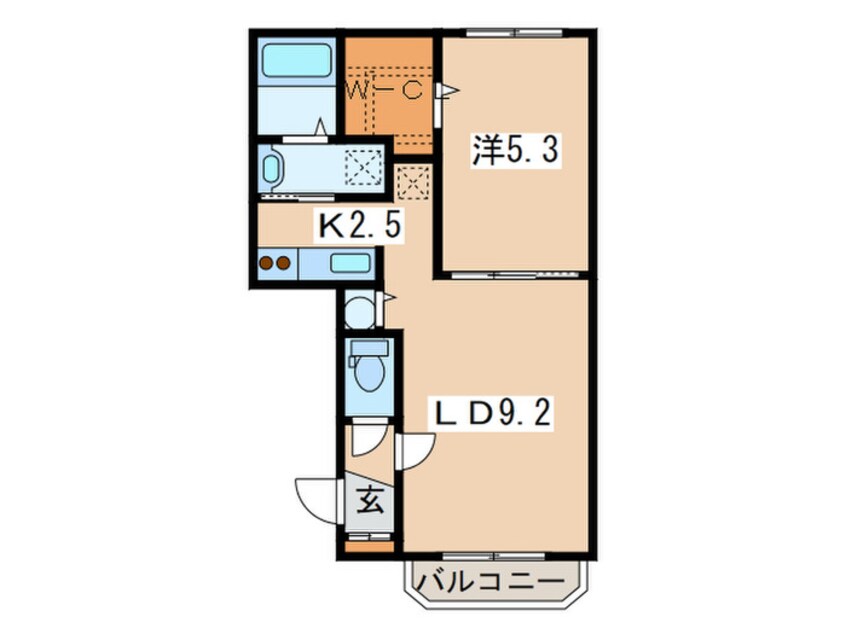 間取図 グランメール本郷公園