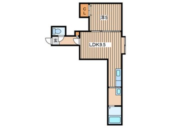 間取図 ＲＩＴＺ　ｏｎｅ