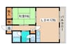 ＯＭレジデンス白石 1LDKの間取り