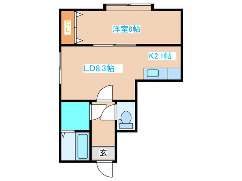 間取図 モンラッシュ