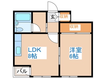 間取図 ブル－ムハイツ