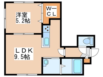 間取図 アリエッタ月寒
