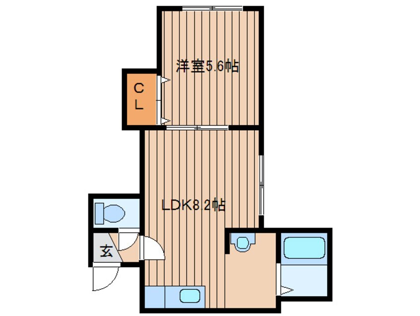間取図 エクセレント太平