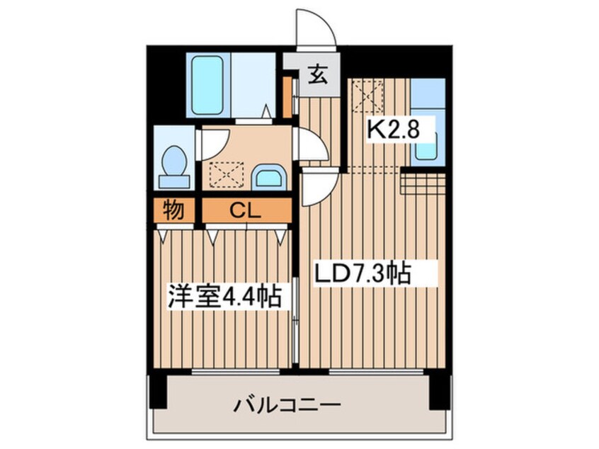 間取図 グランデフィラⅡ