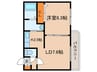 ルミエール福住 1LDKの間取り