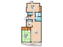 クレア西岡の間取図