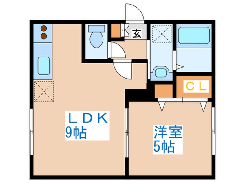 間取図 レジデンス西町