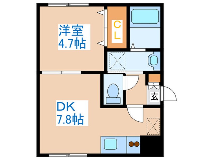 間取図 レジデンス西町