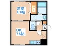 レジデンス西町の間取図