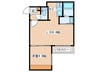 KING HOUSE KANJYODORI HIGASHI 1LDKの間取り