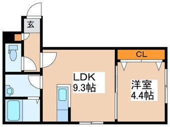 間取図 ｄｏｕｚｉｅｍｅ　Ⅱ