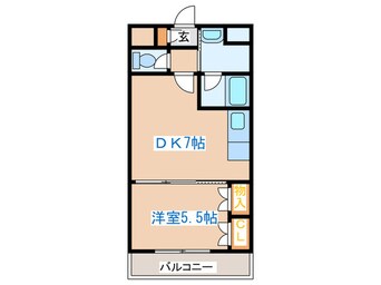 間取図 アルファ琴似