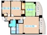タワ－マンション粕谷Ⅲ 3LDKの間取り