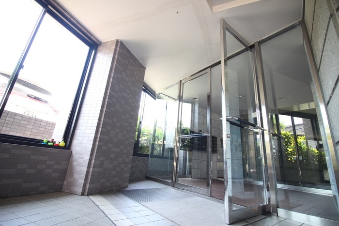 エントランス部分 タワ－マンション粕谷Ⅲ