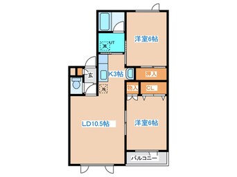 間取図 エスポアール