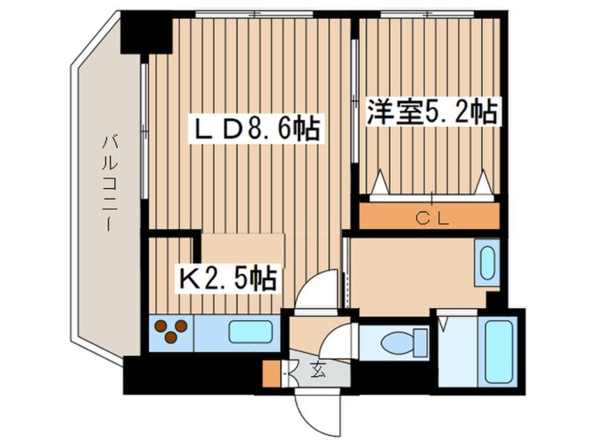 間取図 インペリアル２２