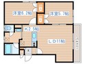 リッチフラット・Ｋの間取図