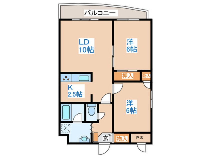 間取図 宮ケ丘館