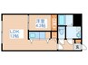 eーone 1LDKの間取り