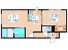 ノースポイント元町 1LDKの間取り