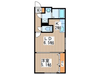 間取図 ル・ファール美園