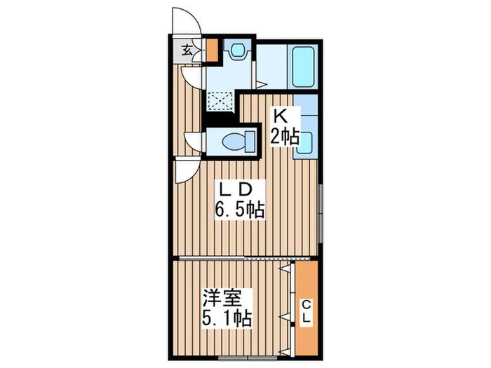 間取り図 ル・ファール美園