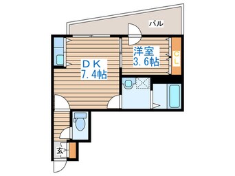 間取図 プリマベーラ発寒南