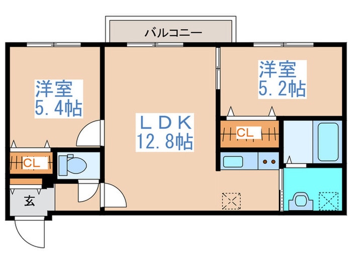間取り図 ＣＯＣＯＲＯ＋
