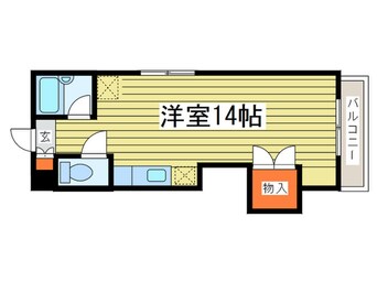 間取図 スイ－ズＳ４