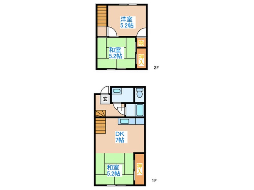 間取図 春光荘