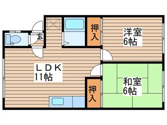 間取図 小野ハイツ