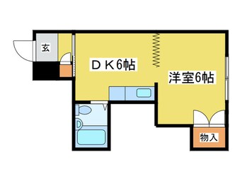 間取図 ロイヤルステ－ジＮ１６