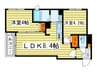 クラッセ知事公館前 2LDKの間取り