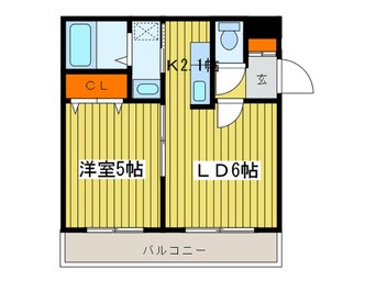 間取図 スカイパレスＮ１８