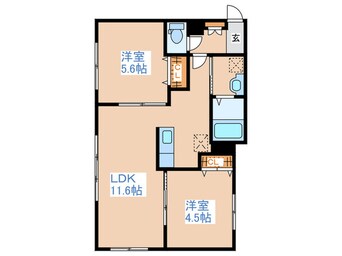 間取図 アッサンブラージュC.T.M