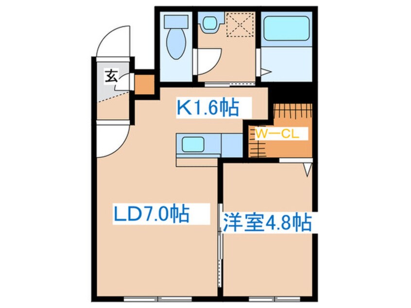 間取図 アッサンブラージュC.T.M