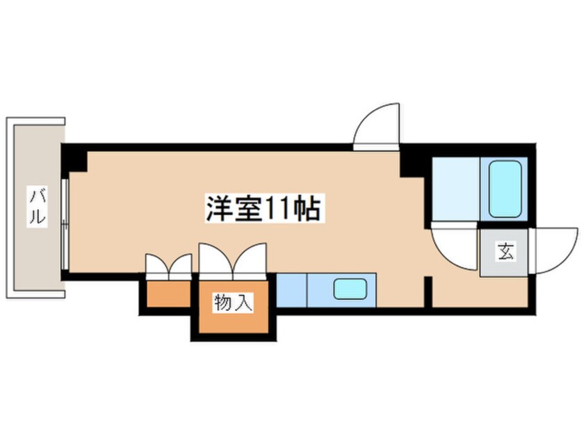 間取図 清友ビル