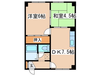 間取図 サンライズマンションⅡ