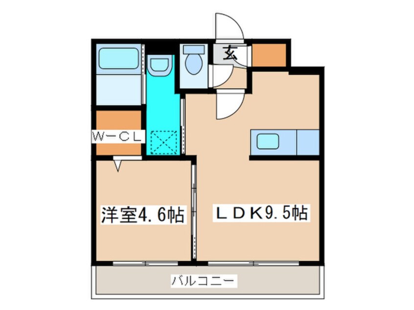 間取図 レッジーナ