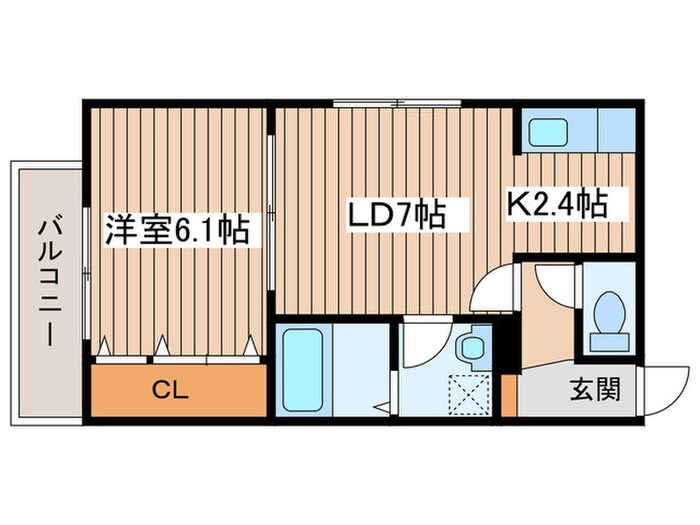 間取り図 ＫＺ　ＢＬＤ．