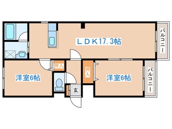 間取図 サントアリオデ平和通