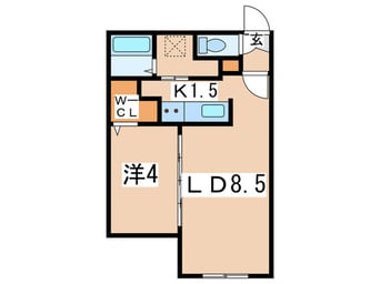 間取図 ラフィーネ南３条