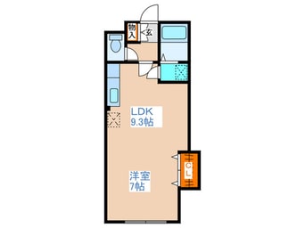 間取図 Ｂｅｔｕｌａ澄川
